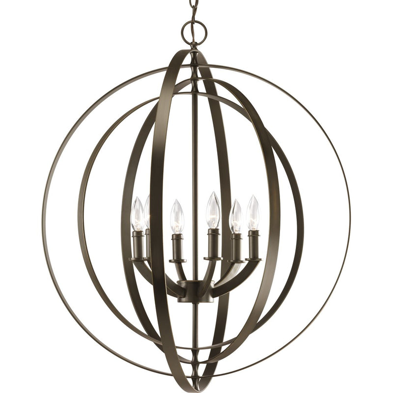 Progress P3889-20 Equinox Collection Six-Light Foyer Pendant Main Image.jpg