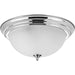 Progress P3926-15ET Three-Light Dome Glass 15-1/4" Close-to-Ceiling Main Image.jpg