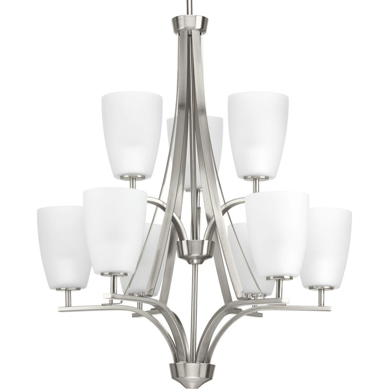 Progress P400044-009 Leap Collection Nine-Light Chandelier Main Image.jpg