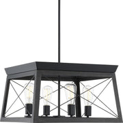 Progress P400047-031 Briarwood Collection Four-Light Cerused Black Oak/Black Farmhouse Chandelier Light Main Image.jpg
