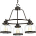 Progress P400057-020 Judson Collection Three-Light Antique Bronze Clear Glass Farmhouse Chandelier Light Main Image.jpg