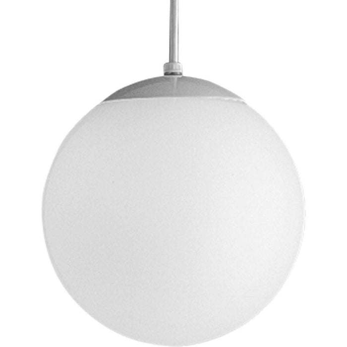 Progress P4402-29 Opal Globes Collection One-Light White Glass Modern Pendant Light Main Image.jpg