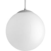 Progress P4403-29 Opal Globes Collection One-Light White  Glass Modern Pendant Light Main Image.jpg