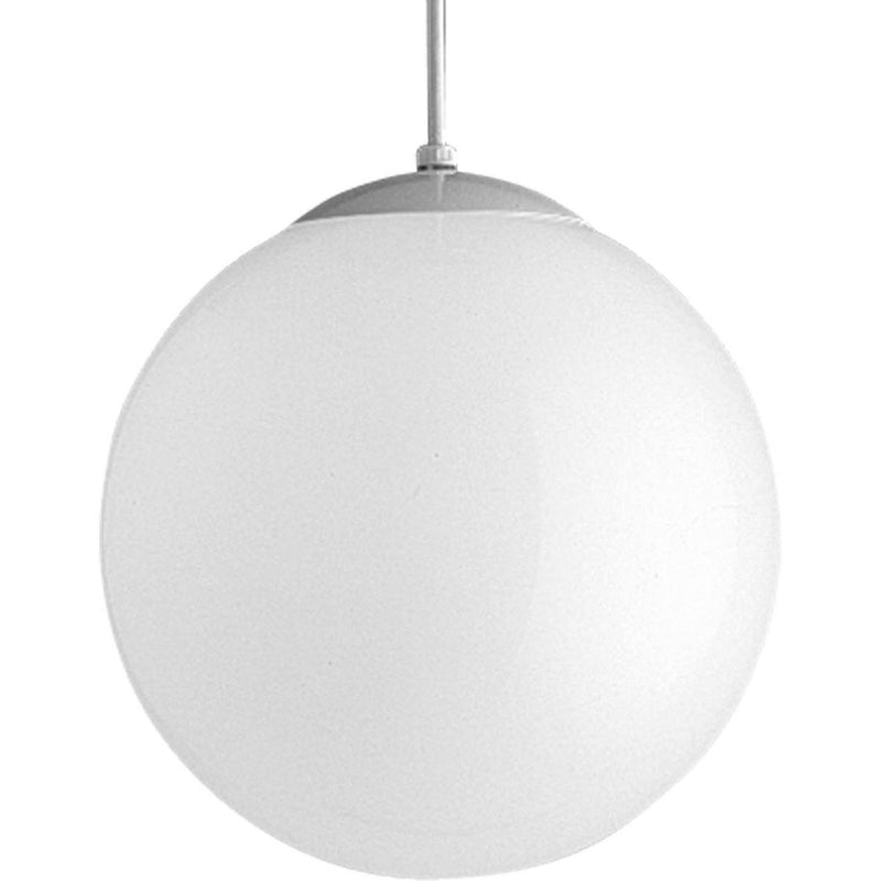 Progress P4403-29 Opal Globes Collection One-Light White  Glass Modern Pendant Light Main Image.jpg