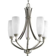 Progress P4436-09 Wisten Collection Five-Light Brushed Nickel Etched Glass Modern Chandelier Light Main Image.jpg