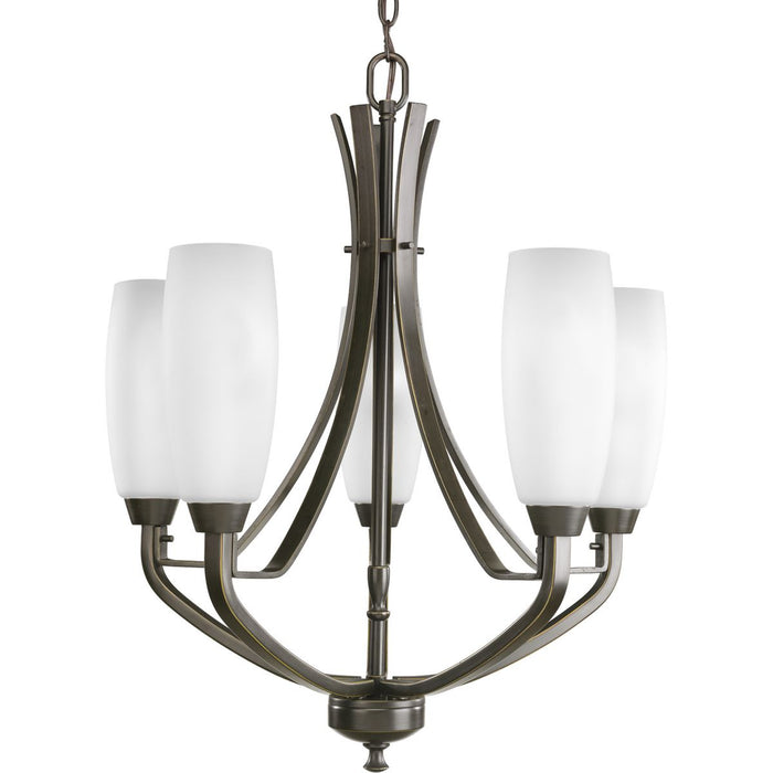 Progress P4436-20 Wisten Collection Five-Light Antique Bronze Etched Glass Modern Chandelier Light Main Image.jpg