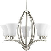 Progress P4490-09 Joy Collection Five-Light Brushed Nickel Etched White Inside Glass Traditional Chandelier Light Main Image.jpg