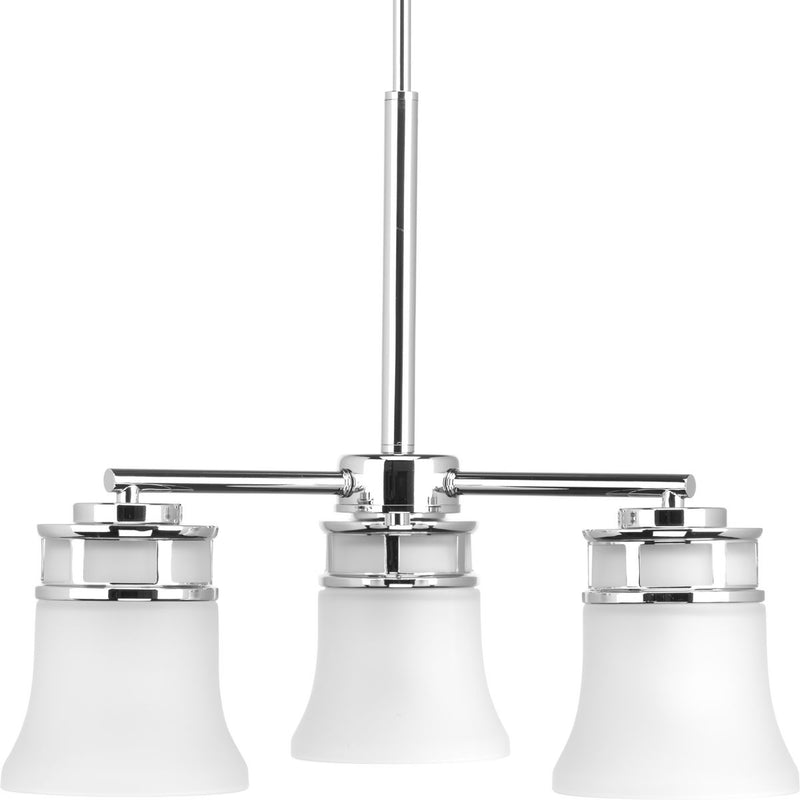 Progress P4612-15 Cascadia Collection Three-Light Polished Chrome Etched Glass Coastal Chandelier Light Main Image.jpg