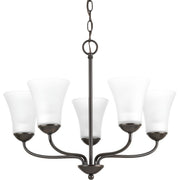 Progress P4770-20 Classic Collection Five-Light Antique Bronze Etched Glass Traditional Chandelier Light Main Image.jpg
