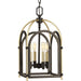 Progress P500038-020 Westfall Collection Four-light Small Foyer Pendant Main Image.jpg