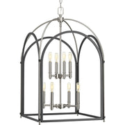 Progress P500040-143 Westfall Collection Eight-light Largel Foyer Pendant Main Image.jpg