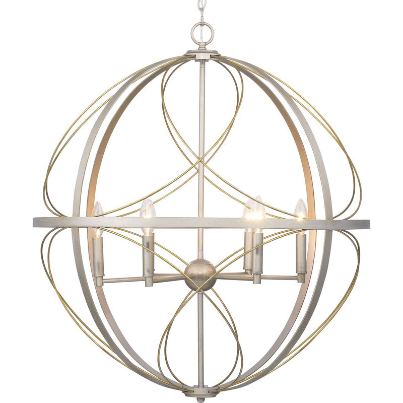 Progress P500069-134 Brandywine Collection Six-Light Pendant Main Image.jpg
