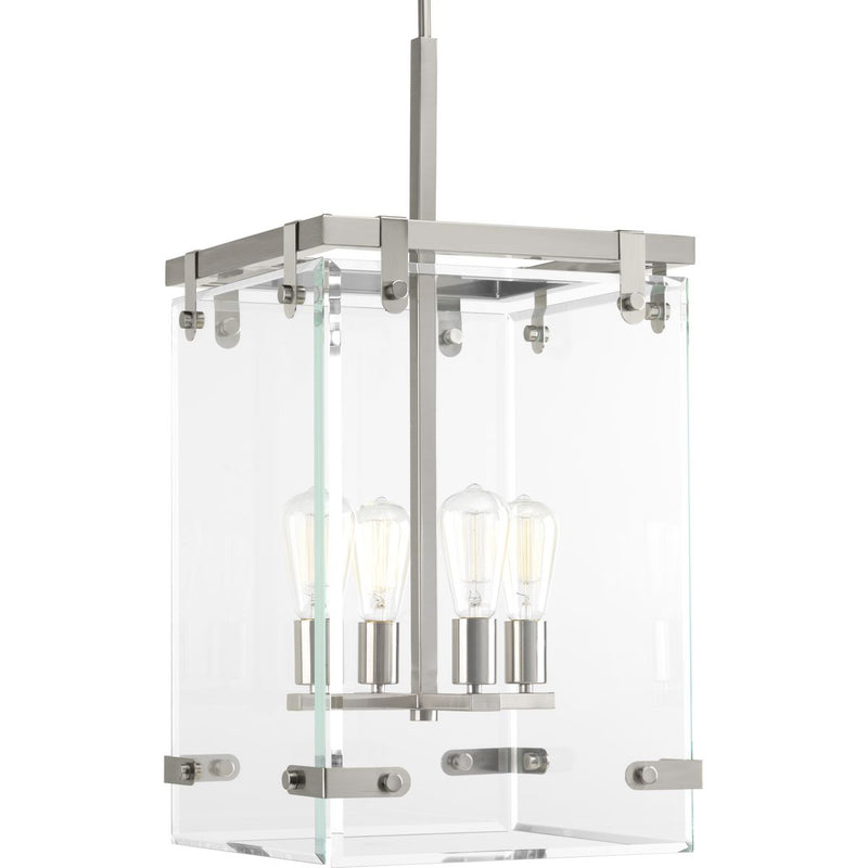 Progress P500095-009 Glayse Collection Four-Light Pendant Main Image.jpg