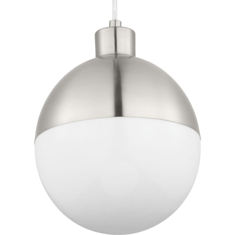 Progress P500147-009-30 Globe LED Collection One-Light LED Pendant Main Image.jpg