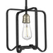 Progress P500155-071 Foster Collection One-Light Gilded Iron Farmhouse Mini-Pendant Light Main Image.jpg