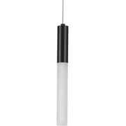 Progress P500321-031-30 Kylo LED Collection One-Light Matte Black Modern Style Hanging Pendant Light Main Image.jpg