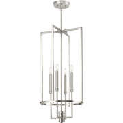 Progress P500363-009 Elara Collection Four-Light New Traditional Brushed Nickel  Chandelier Foyer Light Main Image.jpg