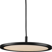 Progress P500366-31M-30 Everlume LED Collection  Modern Matte Black Pendant Main Image.jpg