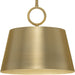 Progress P500367-109 Parkhurst Collection One-Light New Traditional Brushed Bronze Metal Pendant Light Main Image.jpg