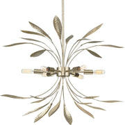 Progress P500415-176 Mariposa Collection Six-Light Gilded Silver Hanging Pendant Light Main Image.jpg