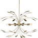 Progress P500416-168 Mariposa Collection Eight-Light Antique Gold Hanging Pendant Light Main Image.jpg