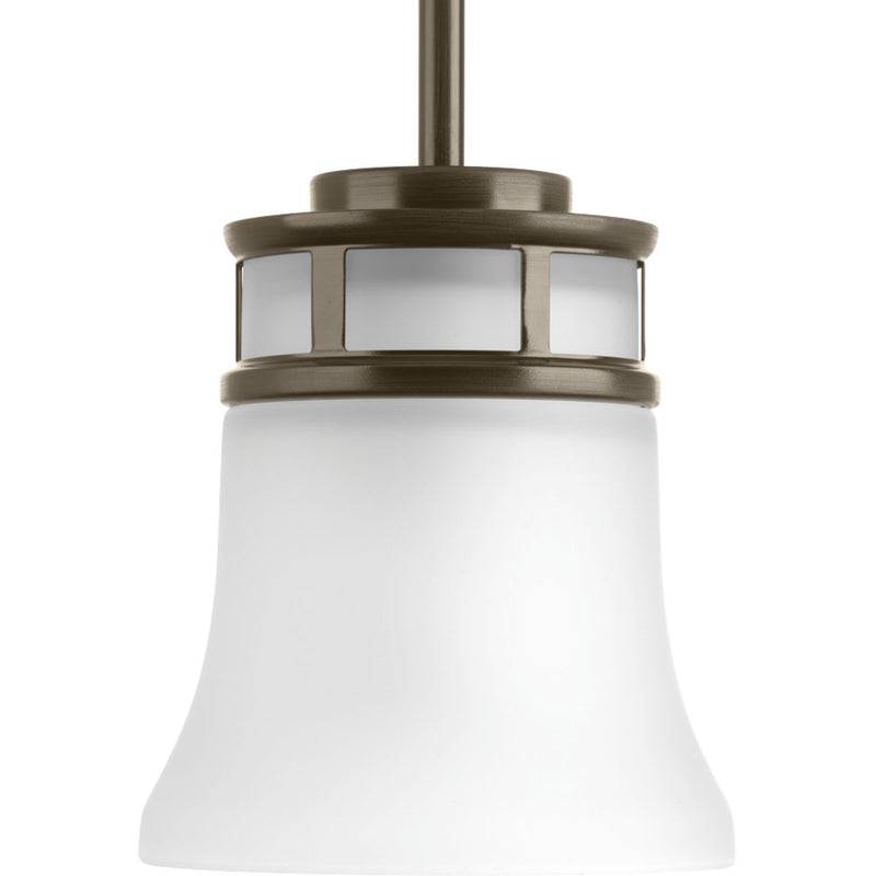 Progress P5066-20 Cascadia Collection One-Light Antique Bronze Etched Glass Coastal Mini-Pendant Light Main Image.jpg