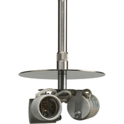 Progress P5199-09 Markor Collection Three-Light Brushed Nickel Pendant Stem Kit Main Image.jpg
