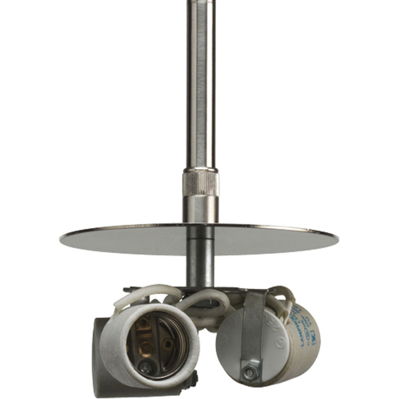 Progress P5199-09 Markor Collection Three-Light Brushed Nickel Pendant Stem Kit Main Image.jpg