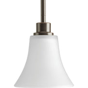 Progress P5270-20W Joy Collection One-Light Antique Bronze Etched White Glass Traditional Mini-Pendant Light Main Image.jpg