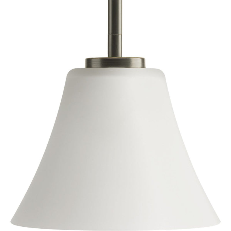 Progress P5300-20W Bravo Collection One-Light Antique Bronze Etched Glass Modern Mini-Pendant Light Main Image.jpg