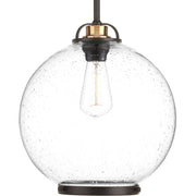 Progress P5311-20 Chronicle Collection One-Light Antique Bronze Clear Seeded Opal Etched Glass Coastal Pendant Light Main Image.jpg