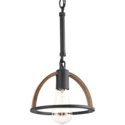 Progress P5315-71 Trestle Collection One-Light Gilded Iron Farmhouse Mini-Pendant Light Main Image.jpg