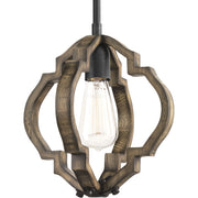Progress P5318-71 Spicewood Collection One-Light Gilded Iron Farmhouse Mini-Pendant Light Main Image.jpg