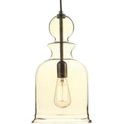 Progress P5333-20 Staunton Collection One-Light Antique Bronze Champagne Glass Global Pendant Light Main Image.jpg