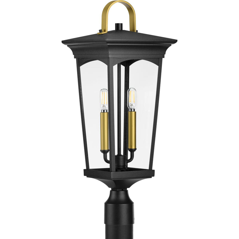 Progress P540067-031 Chatsworth Collection Black Two-Light Post Lantern Main Image.jpg