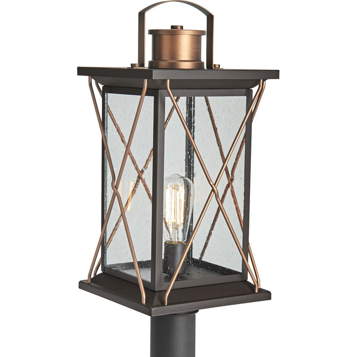 Progress P540068-020 Barlowe Collection Antique Bronze One-Light Post Lantern Main Image.jpg