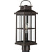 Progress P540095-020 Williamston Collection One-Light Antique Bronze and Clear Glass Transitional Style Outdoor Post Lantern Main Image.jpg