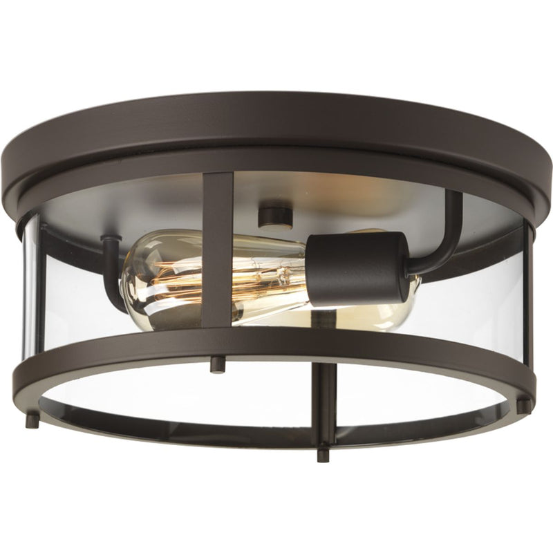 Progress P550021-020 Gunther Collection 12-5/8" Flush Mount Main Image.jpg