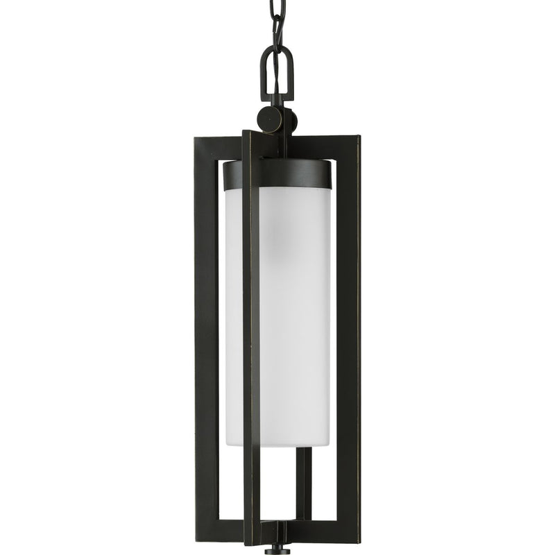 Progress P550044-108 Janssen Collection Oil Rubbed Bronze One-Light Hanging Lantern Main Image.jpg