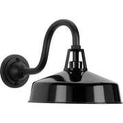 Progress P560091-031 Cedar Springs Black One-Light Extra-Large Wall Lantern Main Image.jpg