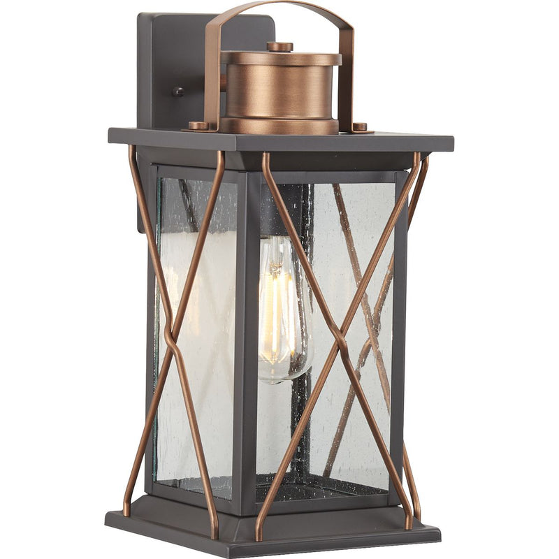 Progress P560157-020 Barlowe Collection Antique Bronze One-Light Medium Wall Lantern Main Image.jpg