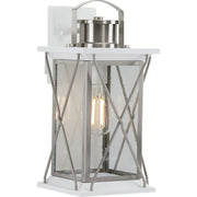 Progress P560157-135 Barlowe Collection Stainless Steel One-Light Medium Wall Lantern Main Image.jpg