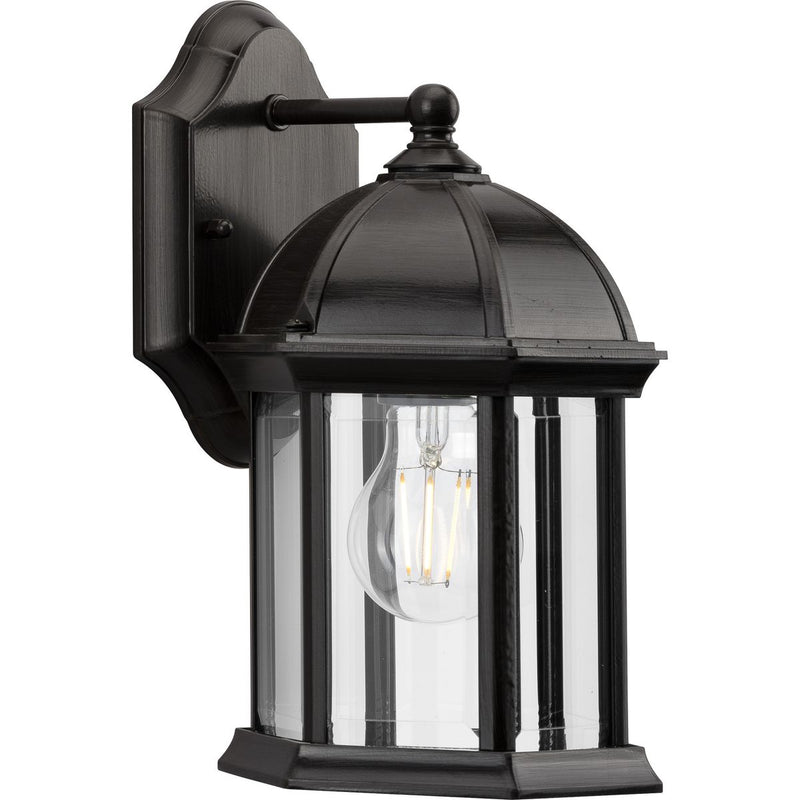 Progress P560321-020 Dillard Collection One-Light Traditional Antique Bronze Clear Glass Outdoor Wall Lantern Main Image.jpg