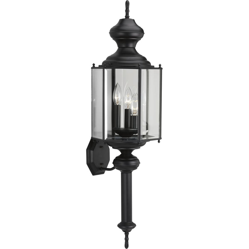 Progress P5731-31 BrassGUARD Collection Three-Light Wall Lantern Main Image.jpg