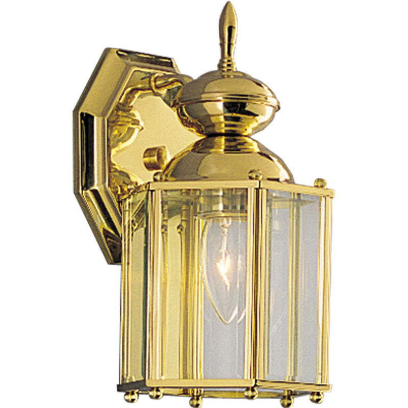 Progress P5756-10 BrassGUARD One-Light Wall Lantern Main Image.jpg