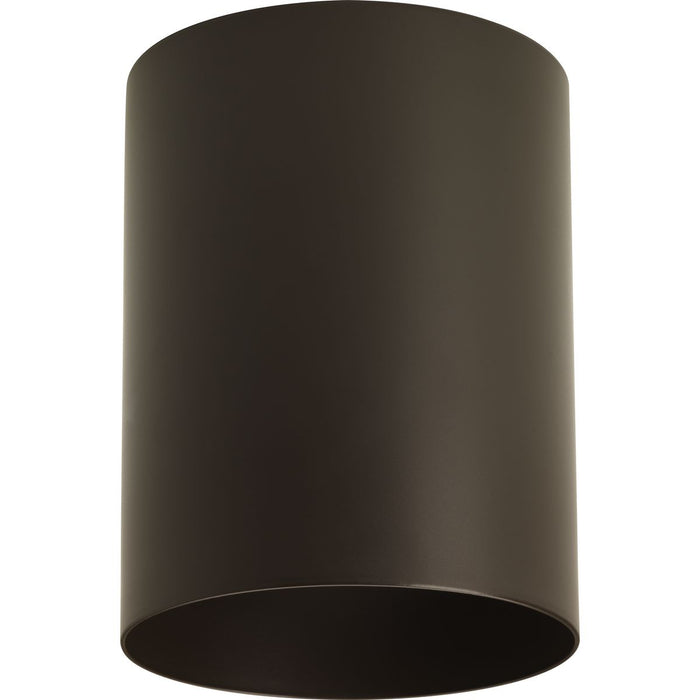 Progress P5774-20/30K 5" Bronze LED Outdoor Flush Mount Cylinder Main Image.jpg