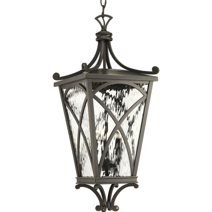 Progress P6542-108 Cadence Collection Three-Light Hanging Lantern Main Image.jpg