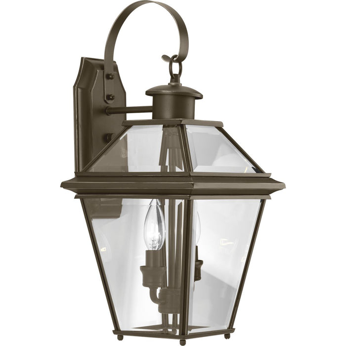 Progress P6616-20 Burlington Collection Two-Light Medium Wall Lantern Main Image.jpg