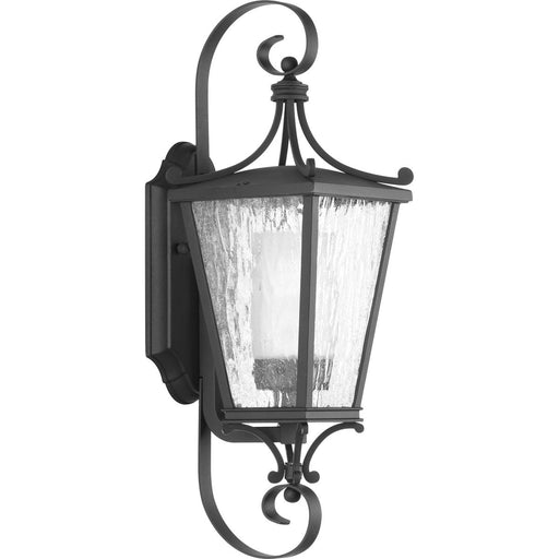 Progress P6626-31CD Cadence Collection Black One-Light Small Wall Lantern Main Image.jpg