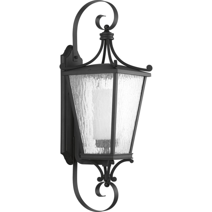 Progress P6628-31MD Cadence Collection Black One-Light Large Wall Lantern Main Image.jpg